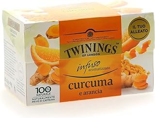 Scatola bianca e arancione con immagine di spicchi per l' infuso aromatizzato all'arancia da gustare leggendo Donne che comprano fiori